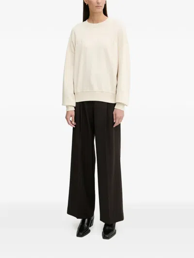 Marc O'polo Embroidered Sweatshirt In Neutral