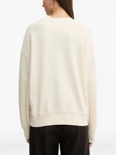 Marc O'polo Embroidered Sweatshirt In Neutral