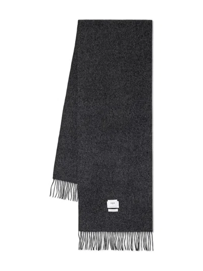 Ader Error Fringed Scarf In Black