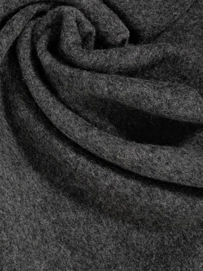 Ader Error Fringed Scarf In Black