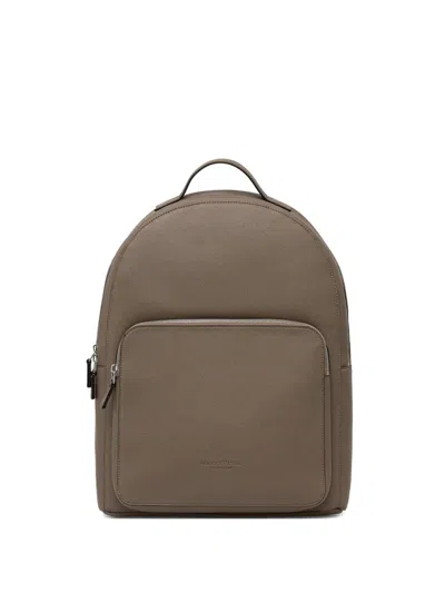 Marc O'polo Zip Backpack In Brown
