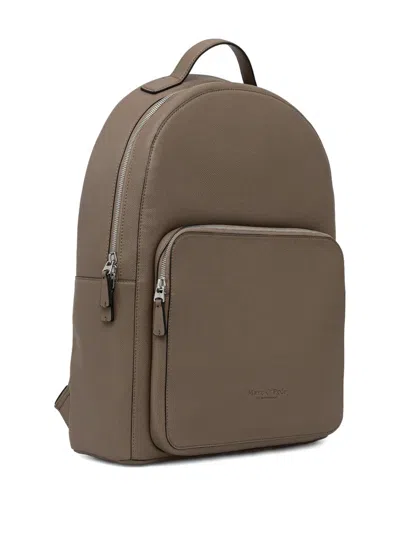 Marc O'polo Zip Backpack In Brown