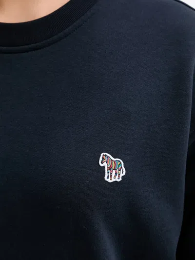 Ps By Paul Smith Appliqué Sweatshirt In Blue