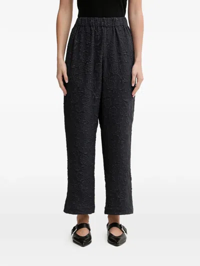 Stine Goya Floral-effect Trousers In Blue