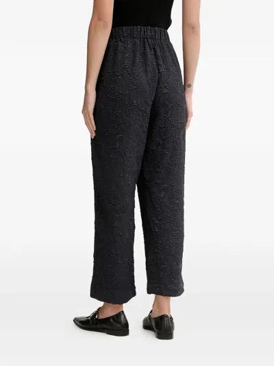 Stine Goya Floral-effect Trousers In Blue