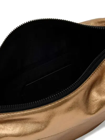 Allsaints Luna Adjustable-strap Cross Body Bag In Gold