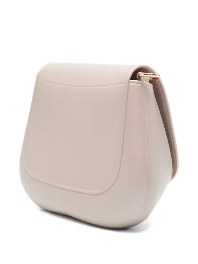 Marc Ellis Logo-detail Cross Body Bag In Neutral