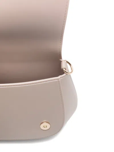 Marc Ellis Logo-detail Cross Body Bag In Neutral