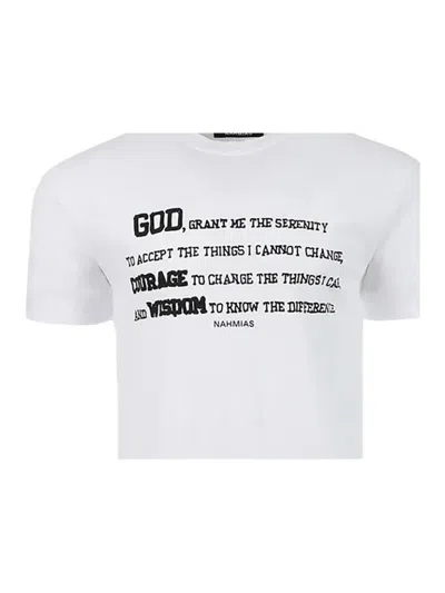 Nahmias Serenity Cotton T-shirt In White
