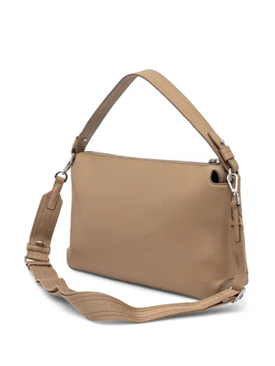 Marc O'polo Debossed-logo Tote Bag In Neutral