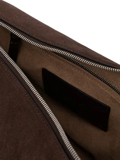 Marc O'polo Medium Hobo Zip Shoulder Bag In Brown