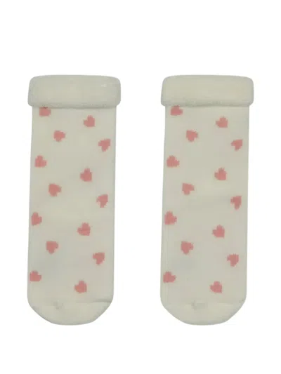 Petit Bateau Ribbed Cuff Socks (set Of Three) In Multi