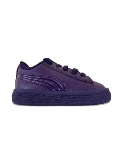Puma Basket Classic 3d Fs Sneakers In Purple