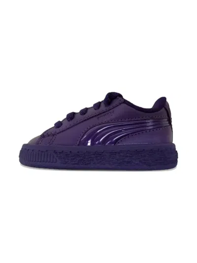 Puma Basket Classic 3d Fs Sneakers In Purple
