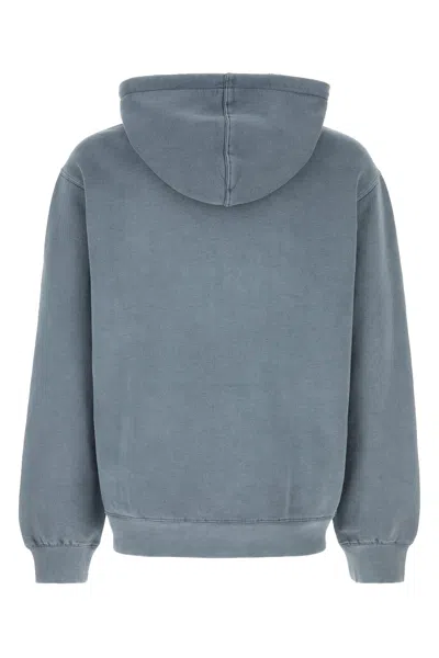 Carhartt Work In Progress Torion Cotton Hoodie In Blue