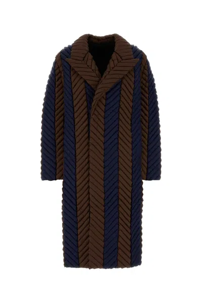 Raxxy Two-tone Nylon Down Jacket In Multi