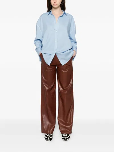 Loewe Buttoned Shirt In Blue
