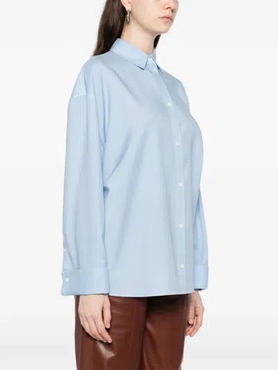 Loewe Buttoned Shirt In Blue