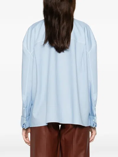 Loewe Buttoned Shirt In Blue