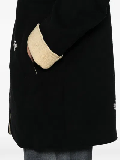 Masu Clover Coat In Black