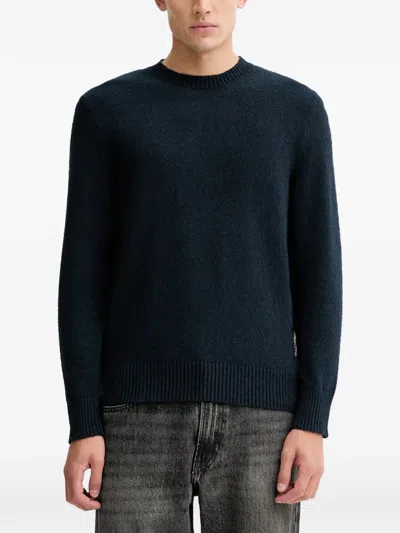 Marc O'polo Crew-neck Sweater In Blue