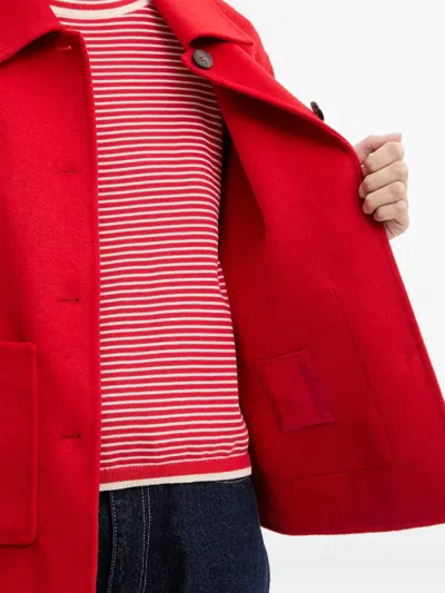 Marc O'polo Button Pockets Jacket In Red