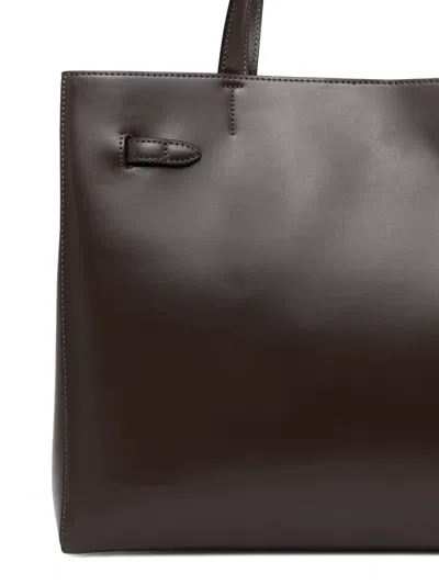 Marc O'polo Strap-detail Tote Bag In Brown