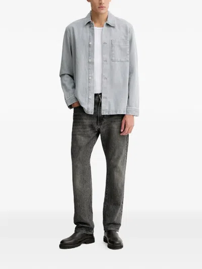 Marc O'polo Pocket Shirt Jacket In Gray