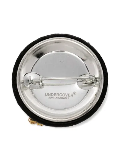 Undercover Rhinestone Heart Brooch In Multi