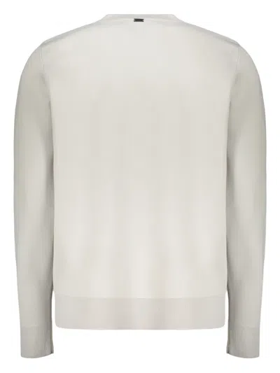 Herno Zip Pocket Sweatshirt In White