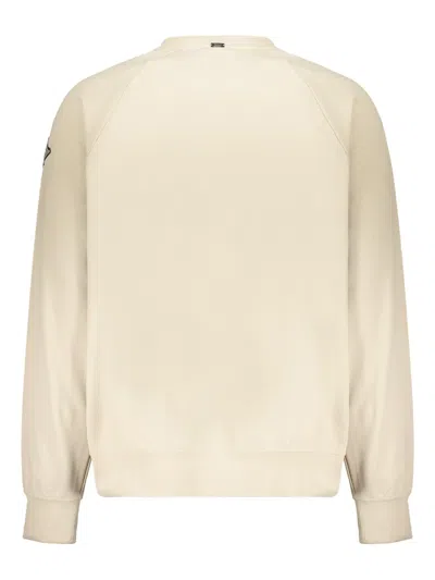 Herno Crew Neck Sweatshirt In Neutral