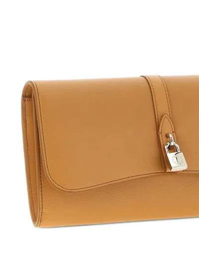Stella Mccartney Ryder Rectangular Shoulder Crossbody Bag In Orange
