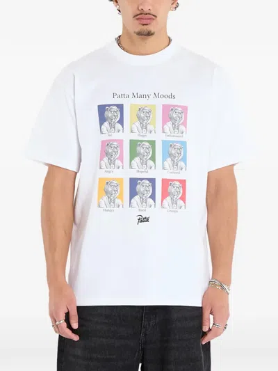 MANY MOODS 印花T恤