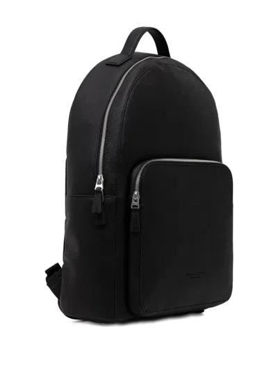 Marc O'polo Zip Backpack In Black