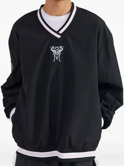 Mitchell & Ness Inter Miami Cf Sweatshirt In Black
