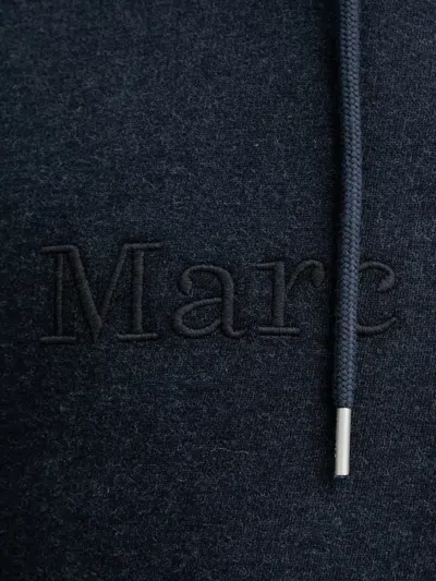 Marc O'polo Logo Hoodie In Blue
