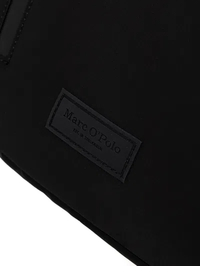 Marc O'polo Buckle Rolltop Backpack In Black