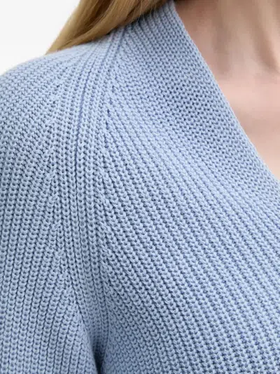 Marc O'polo V-neck Sweater In Blue