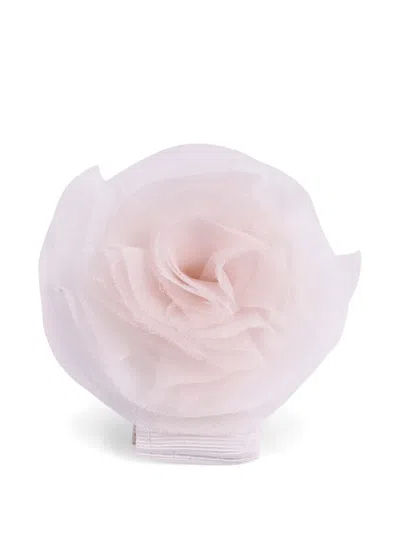 La Stupenderia Floral Hair Accessory In Pink