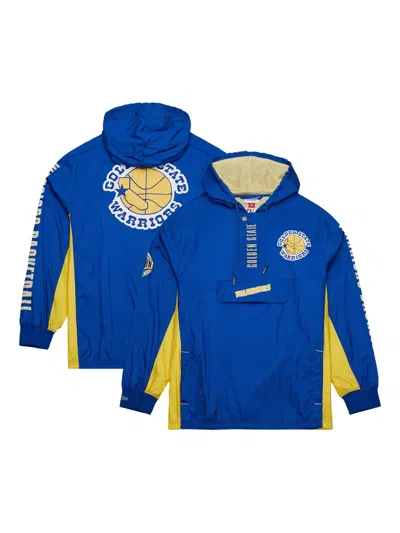 Mitchell & Ness Golden State Warriors Team Og 2.0 Hoodie In Blue