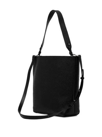 Marc O'polo Medium Adjustable-strap Shoulder Bag In Black