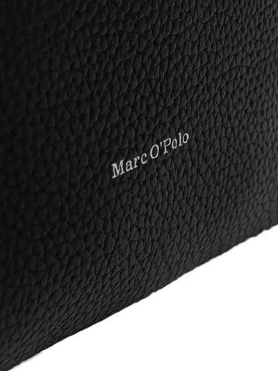 Marc O'polo Medium Adjustable-strap Shoulder Bag In Black
