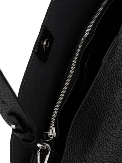 Marc O'polo Medium Adjustable-strap Shoulder Bag In Black