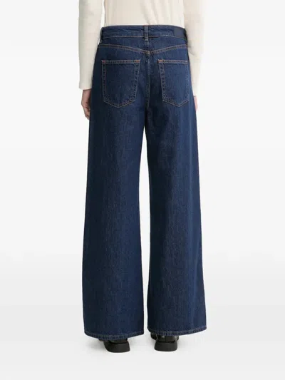 Marc O'polo Anjo Wide-leg Jeans In Blue