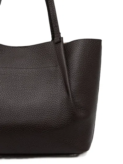 Marc O'polo Medium Logo-detail Tote Bag In Black