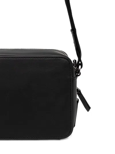 Marc O'polo Small Logo Embossed-logo Bag In Black