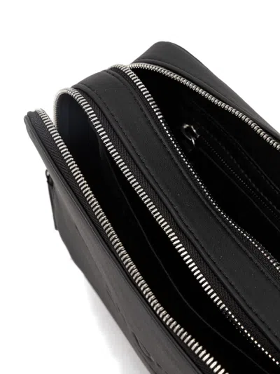 Marc O'polo Small Logo Embossed-logo Bag In Black