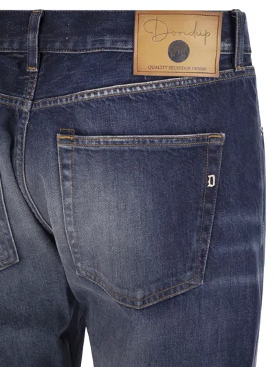 Dondup Five Pocket Icon Denim Trousers In Blue