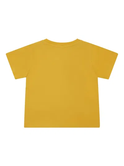 Stella Mccartney Print T-shirt In Yellow