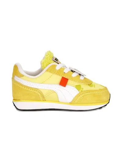 Puma X Spongebob Future Rider Sneakers In Yellow